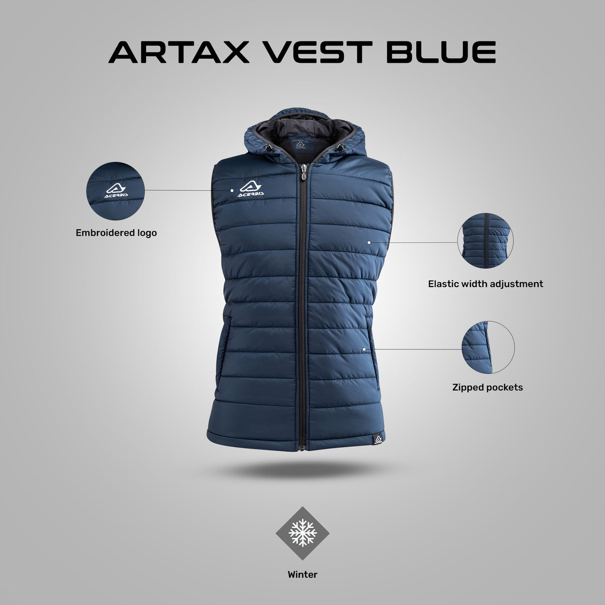 Artax Vest - Blue