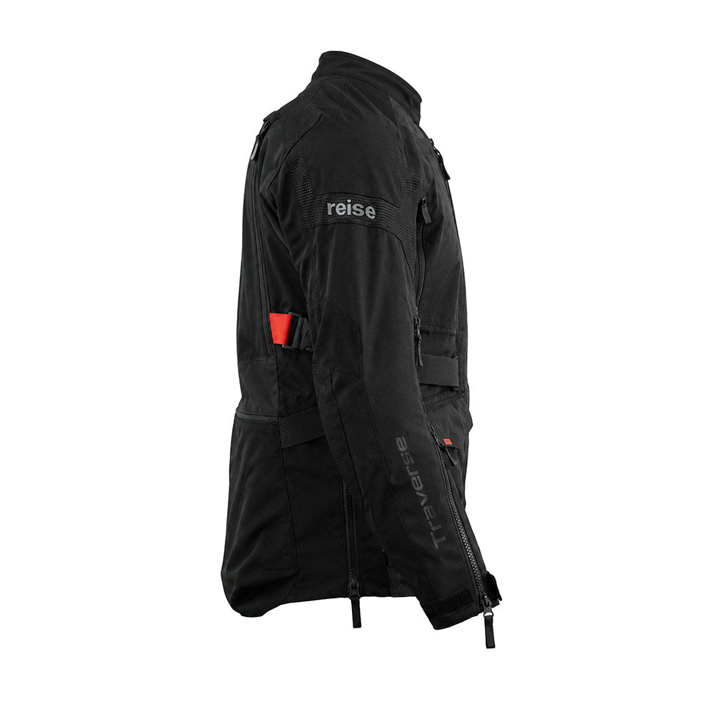 Traverse - Motorcycle Adventure Touring Jacket (Black)