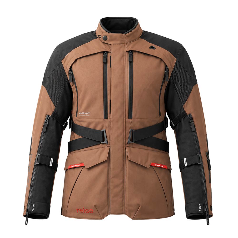 Traverse - Motorcycle Adventure Touring Jacket (Bison)