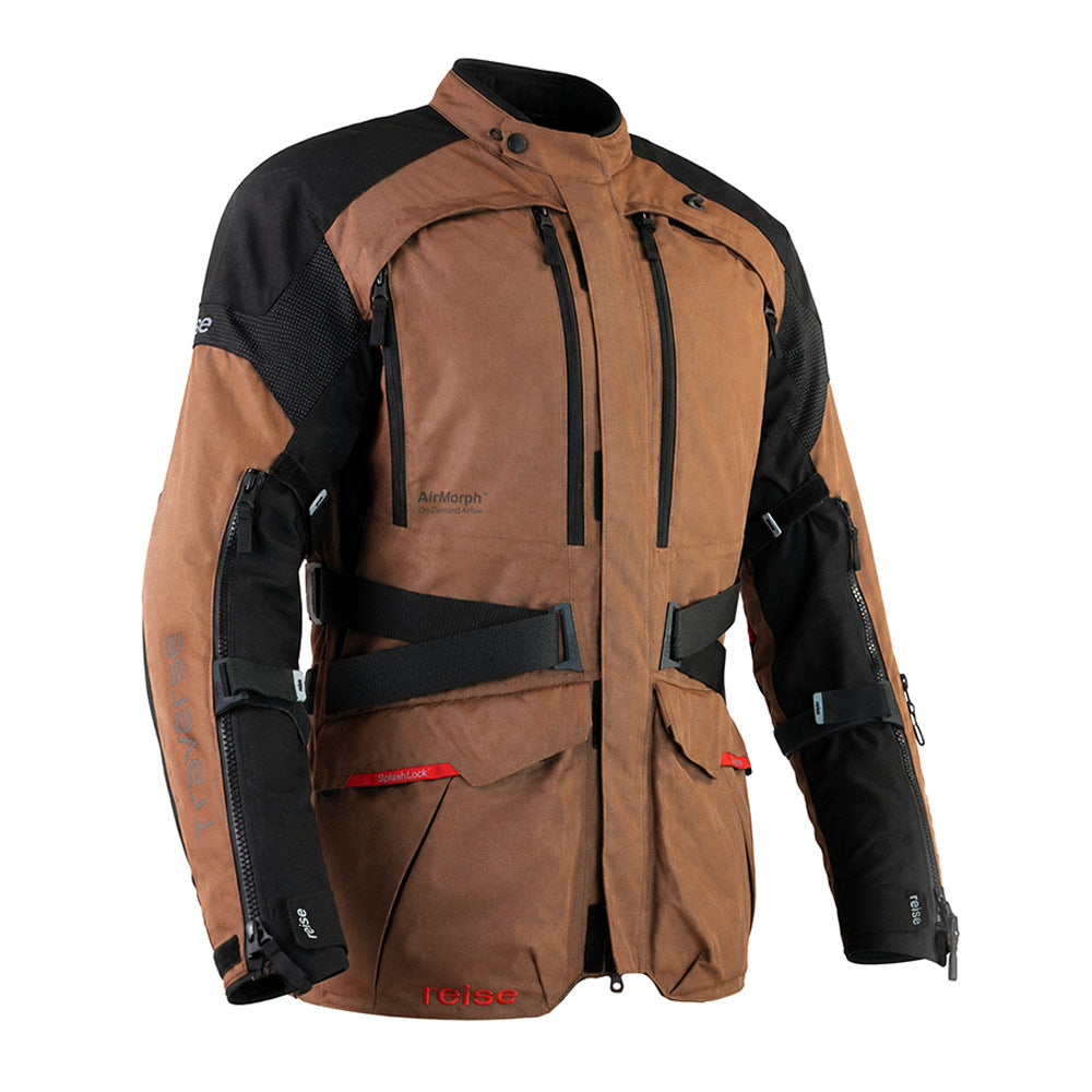 Traverse - Motorcycle Adventure Touring Jacket (Bison)