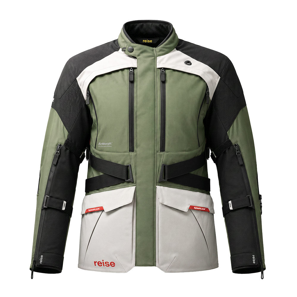 Traverse - Motorcycle Adventure Touring Jacket (Beetle) – ReiseMoto