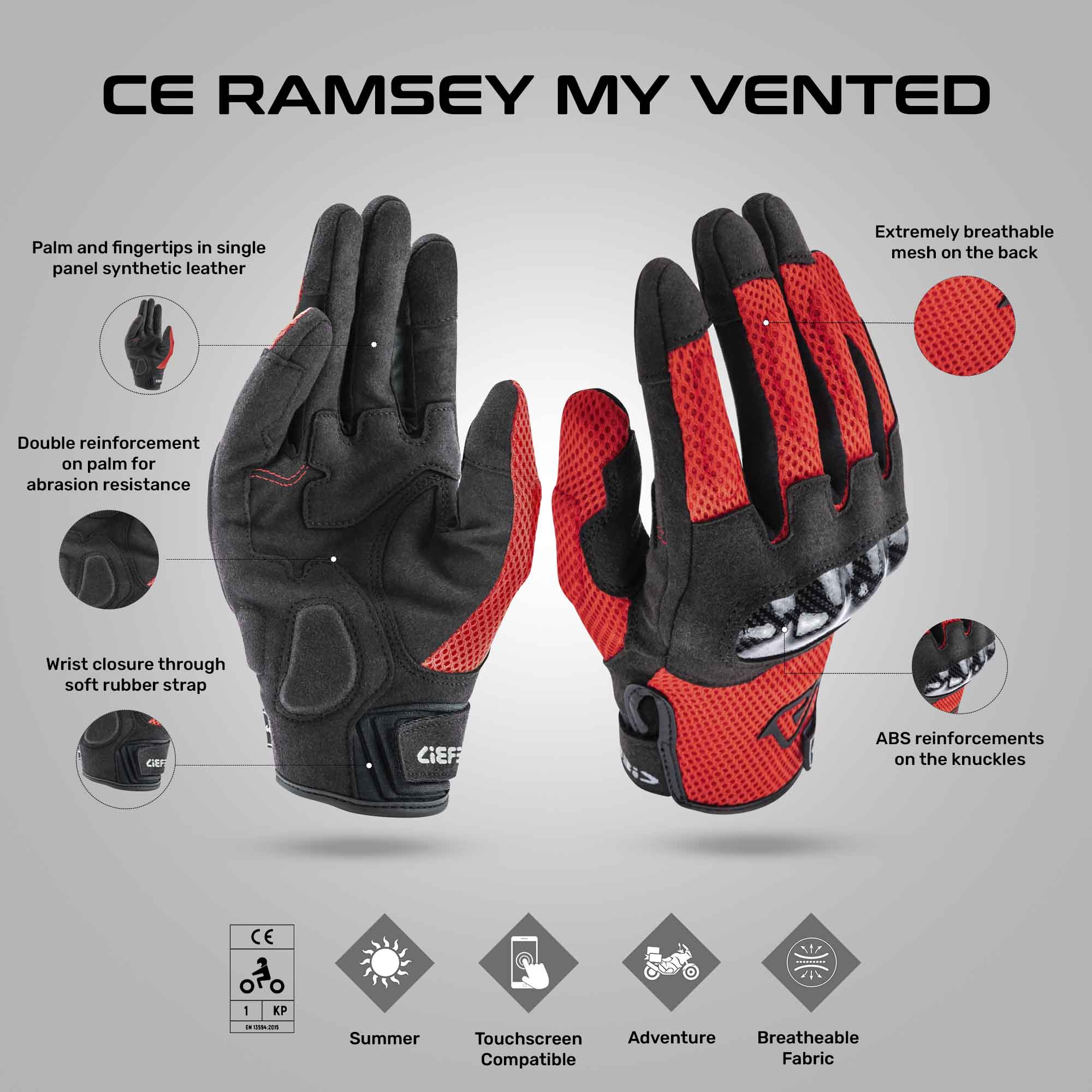 RAMSEY MY VENTED GLOVES