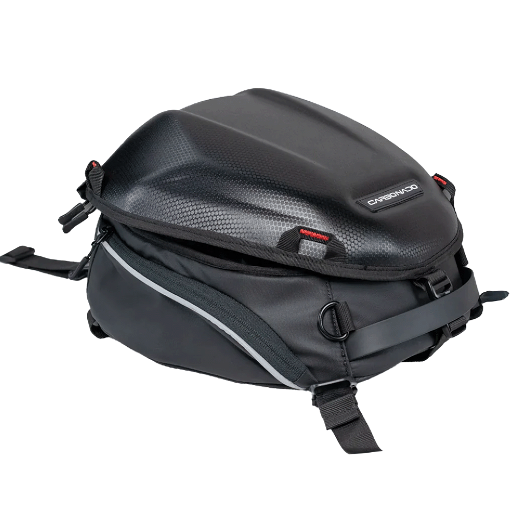 Drift - Hybrid Tank Bag with Rain Cover (Black)