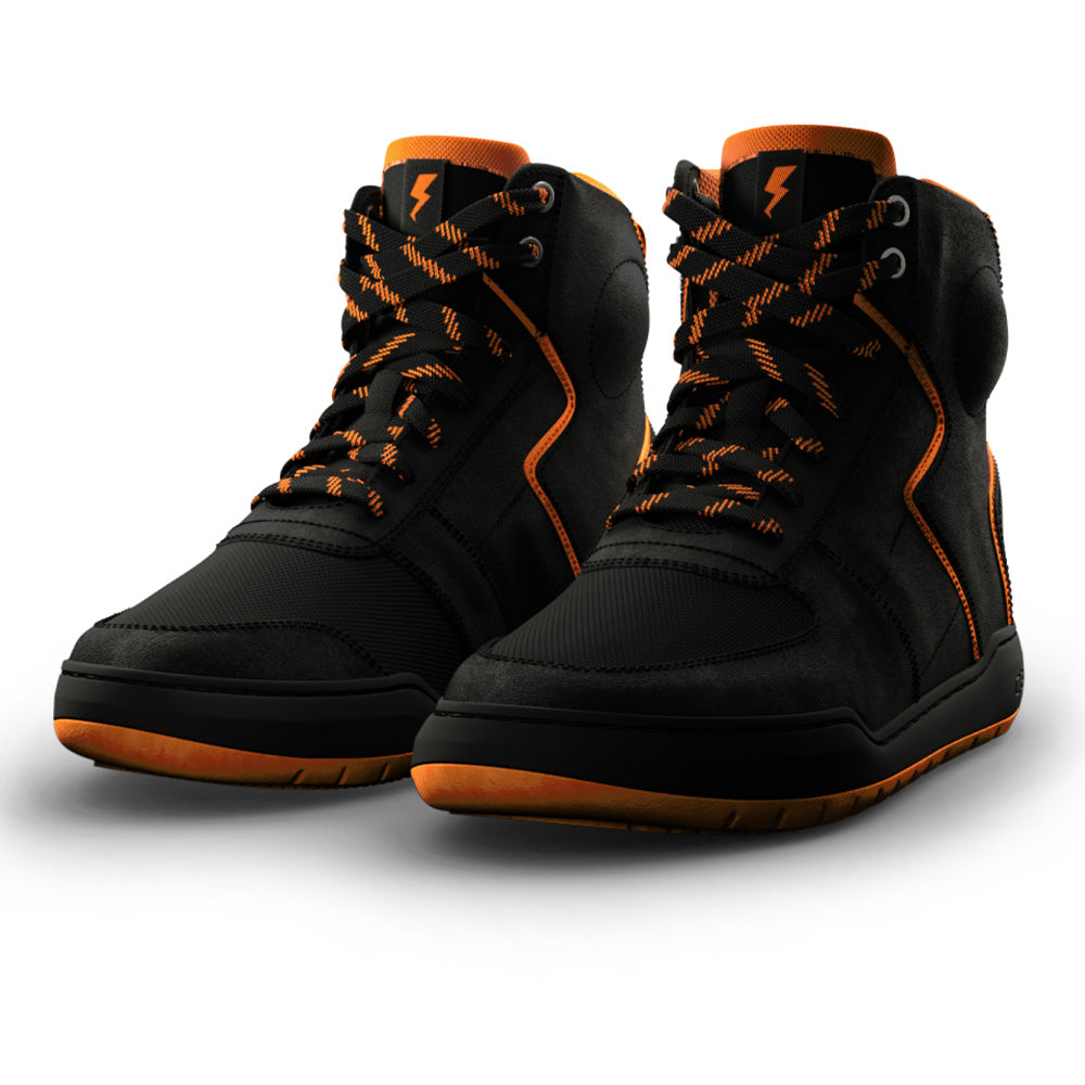 Casual WP Riding Boots - Blue/Orange