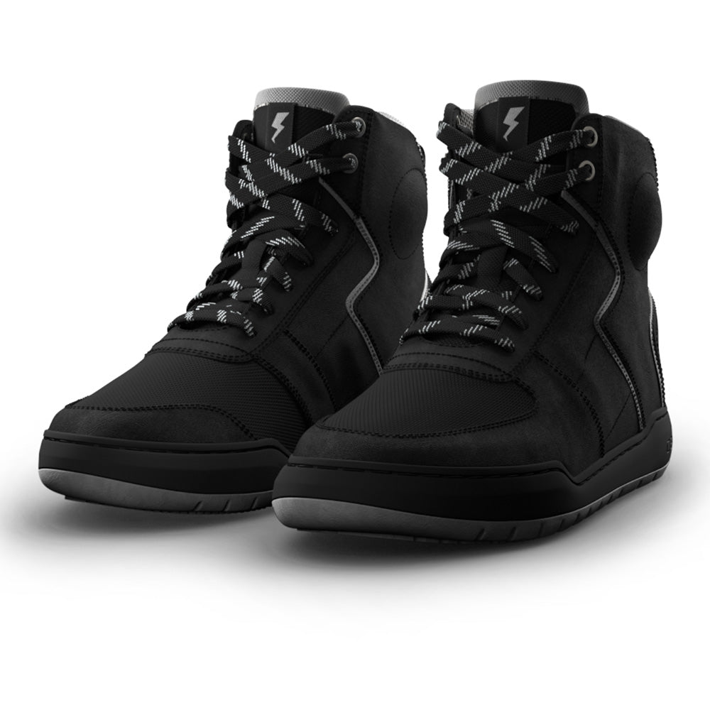 Casual WP Riding Boots - Black/Grey