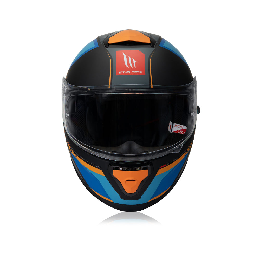 Thunder 3 Sv (Spoiler) Nova B2 - Motorcycle Riding Helmet + Visor (Matt)