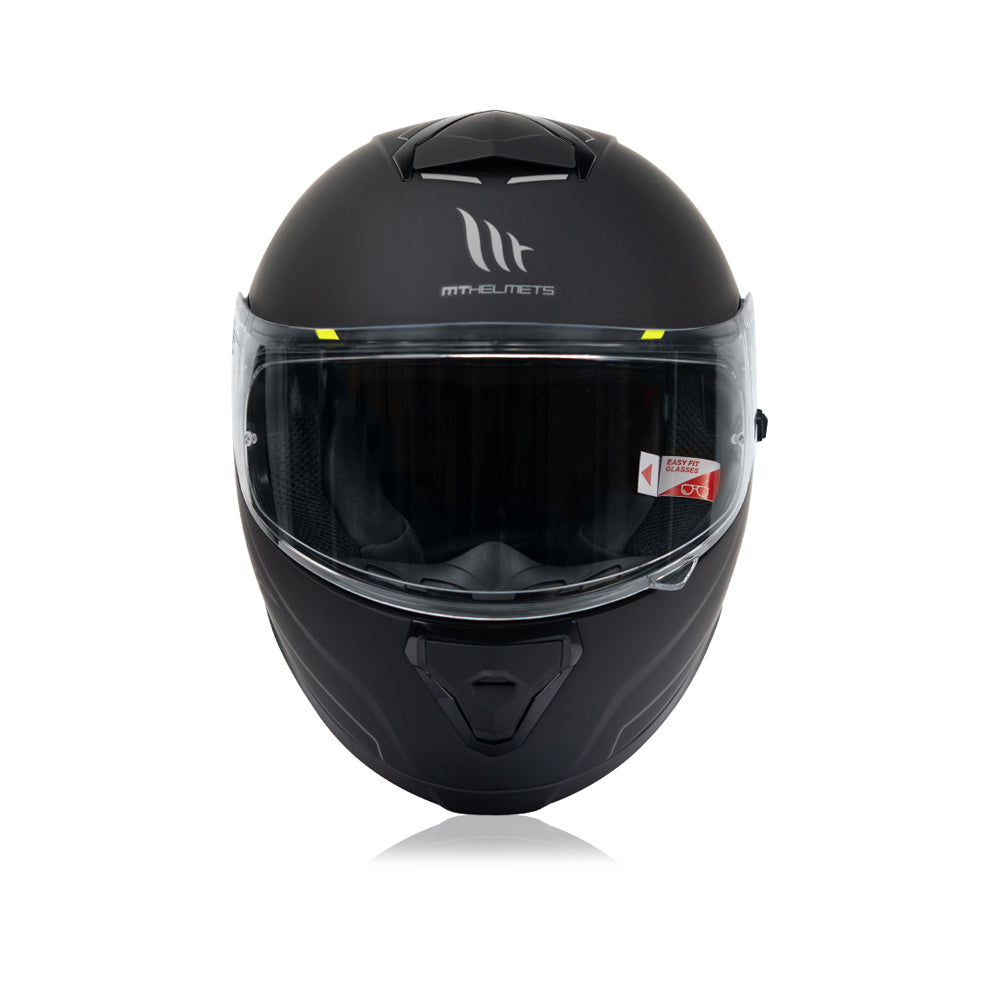 Thunder 3 Sv (Spoiler) Solid A1 - Motorcycle Riding Helmet (Matt)