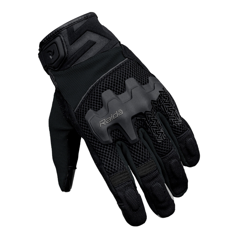 Drift - All Terrain Motorcycle Riding Gloves (Black)