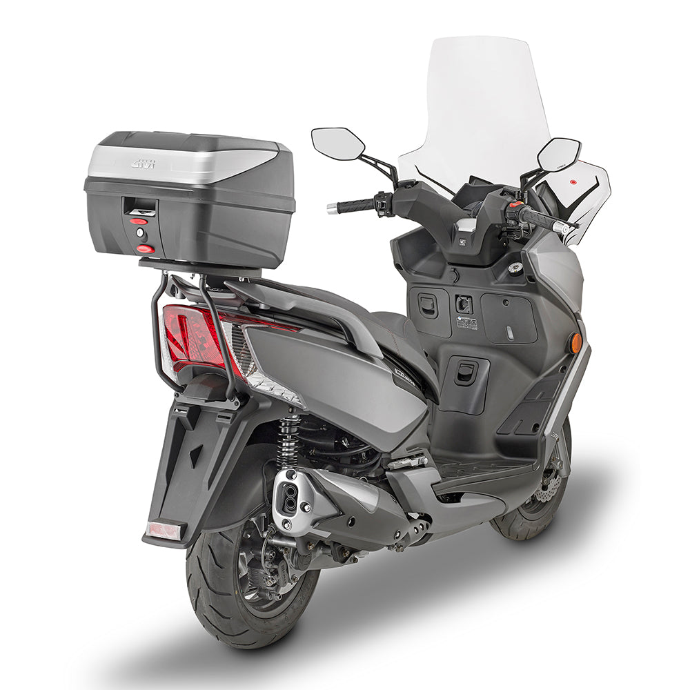 32L Motorcycle Topcase with Monolock (Black)