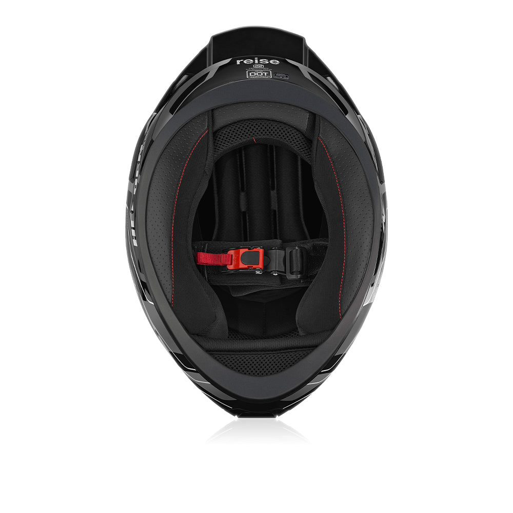 Helden - Motorcycle Riding Helmet (Grey/Black Gloss)