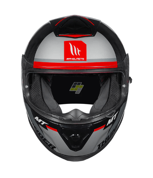 Thunder 3 Sv Pro Arual B1 - Motorcycle Riding Helmet (Gloss Grey/Black)