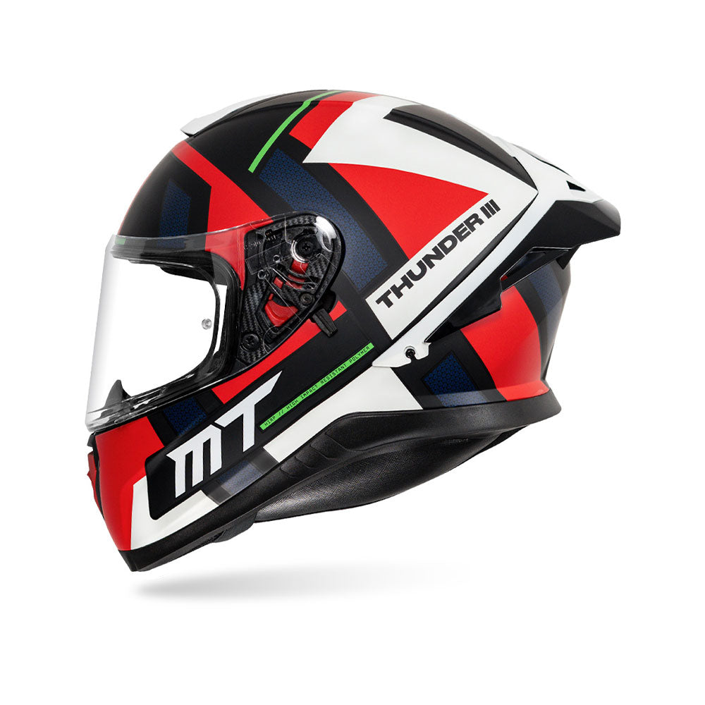 Thunder 3 SV Pro Pulsion - Motorcycle Riding Helmet (Gloss Red/Grey)