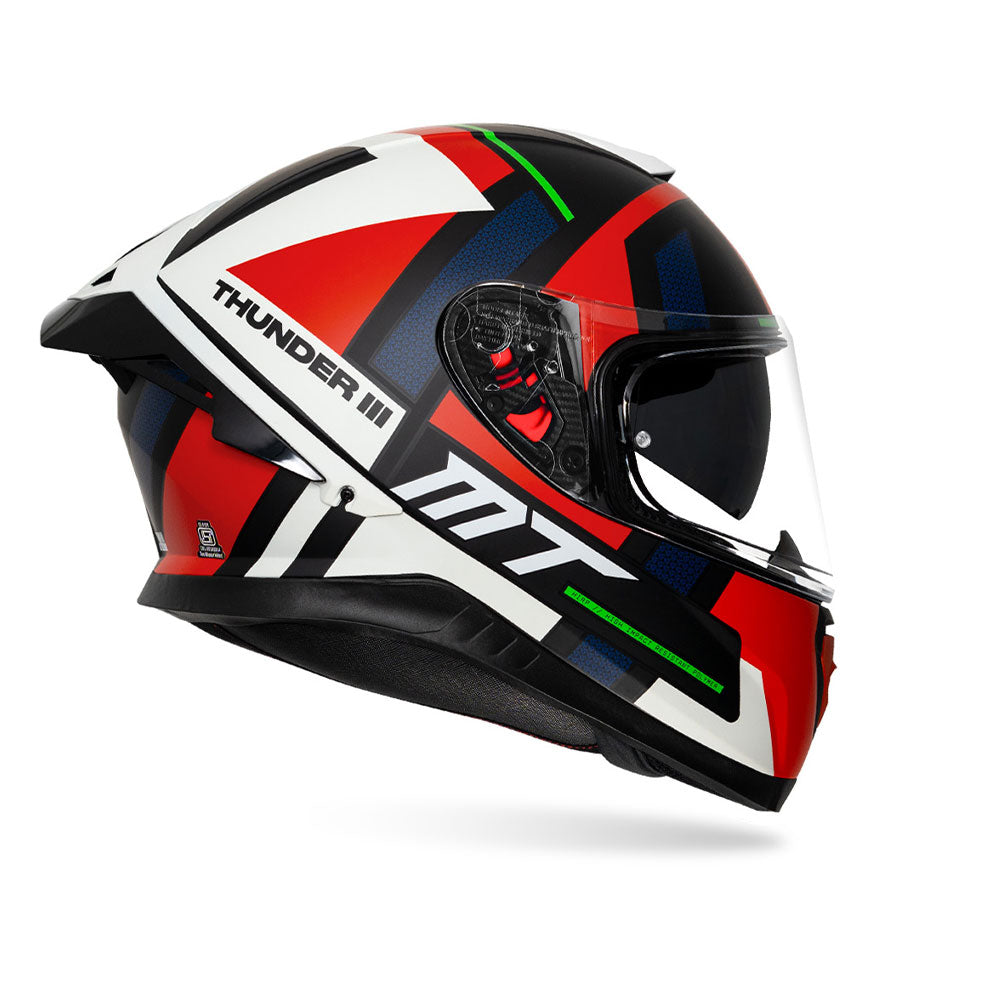 Thunder 3 SV Pro Pulsion - Motorcycle Riding Helmet (Gloss Red/Grey)