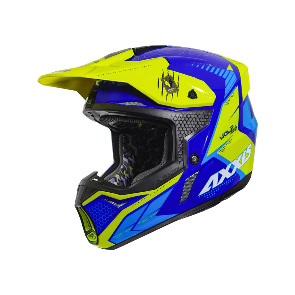 mt axxis helmet visor Axxis Wolf Racon Gloss White | MT Helmet