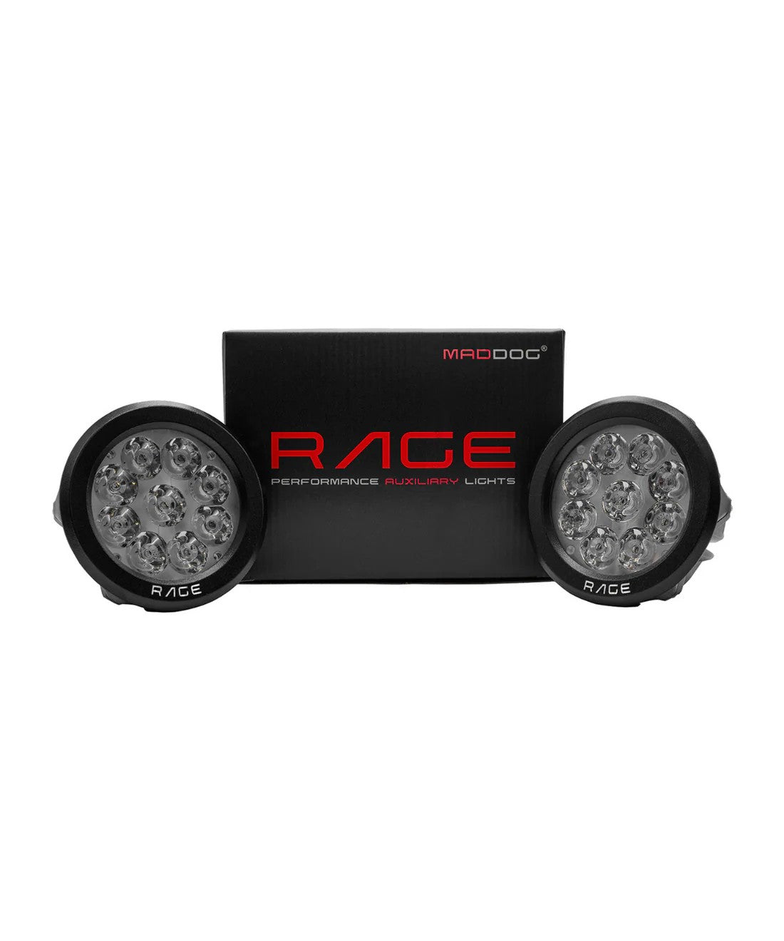 Rage 9 Led Auxiliary Light for Motorcycle