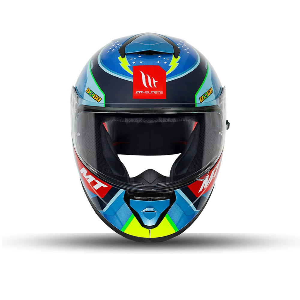 Thunder 3 Sv (Spoiler) Diogo Moreira A7 + Visor - Motorcycle Riding Helmet (Gloss)