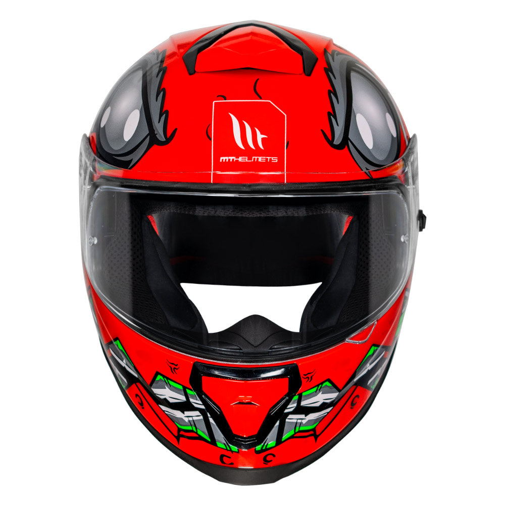 Thunder 3 SV Pro Creature - Motorcycle Riding Helmet (Red/Green)