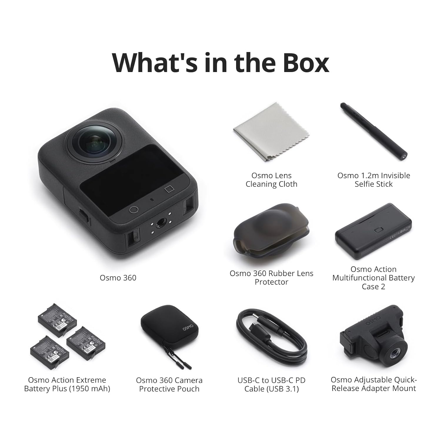 DJI Osmo 360 Adventure Combo