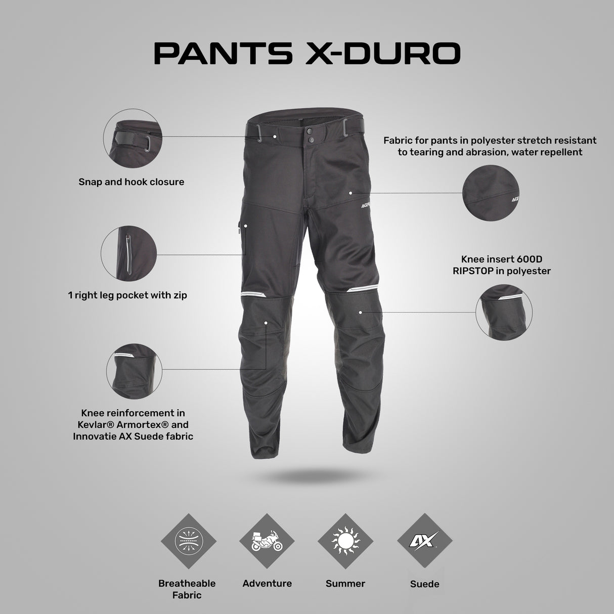 X-Duro Pant - Black