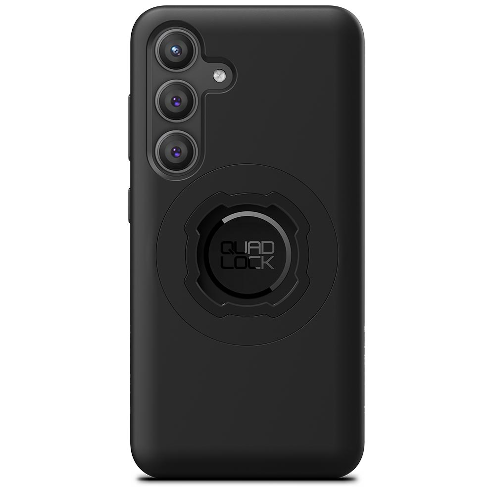 Black MAG case for Samsung Galaxy S24 with MAGLOCK ring and camera cutouts