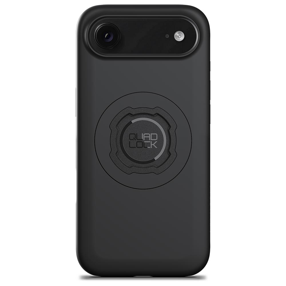 Black MAG case for iPhone 17 Air 6.5-inch, back with circular MagSafe-style ring