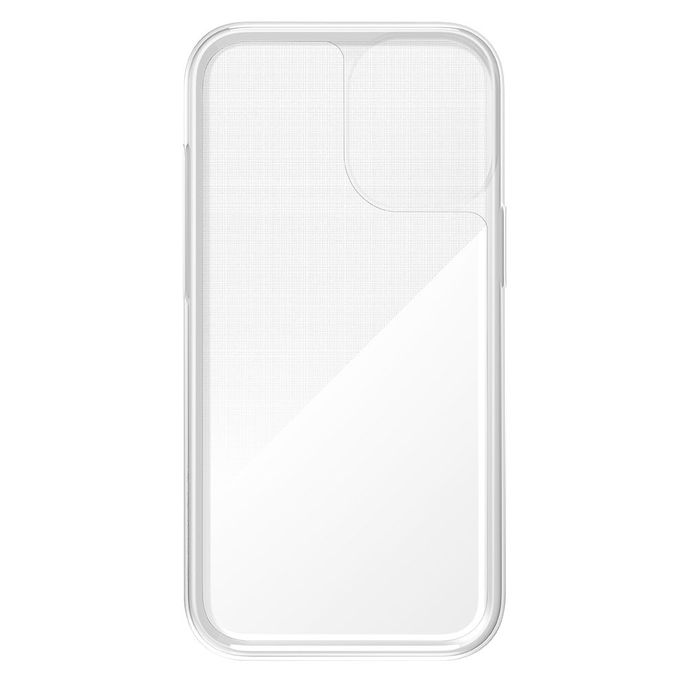 Transparent protective phone case for iPhone 16 Plus with cutouts and clear edges