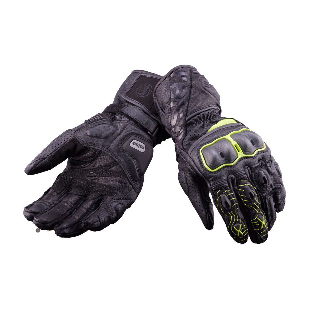 Rhodes - Full Gauntlet Touring Gloves (Green)