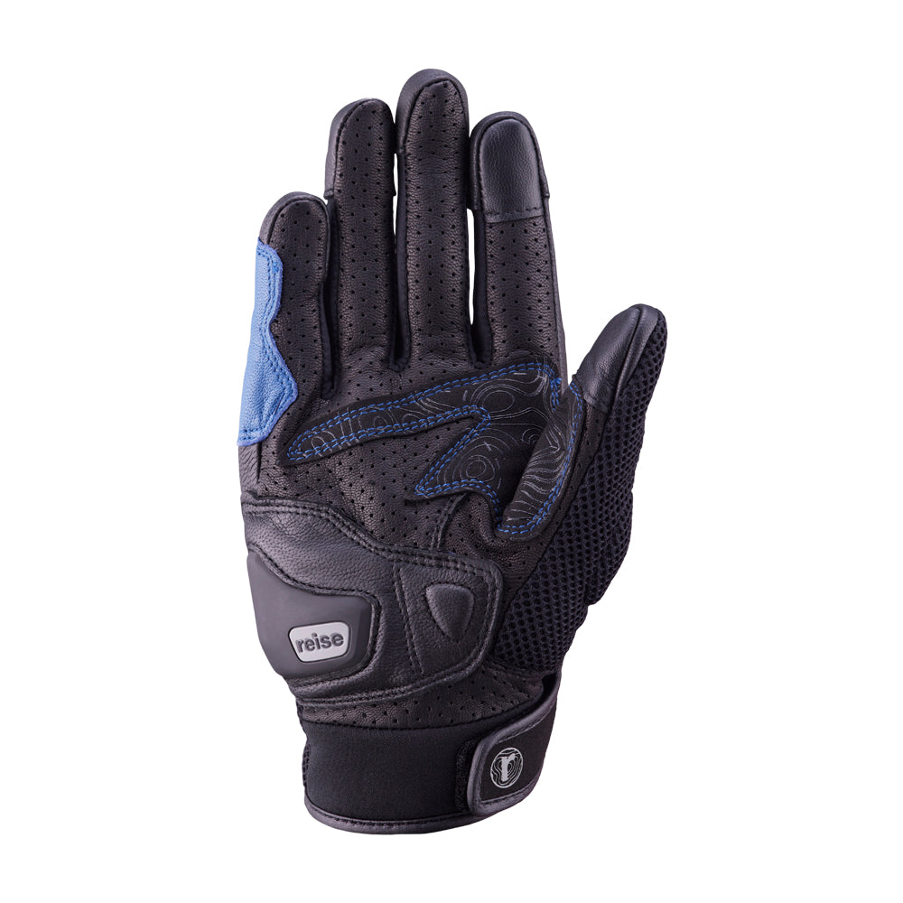 Austra - Urban Motorcycle Riding Gloves (Blue)