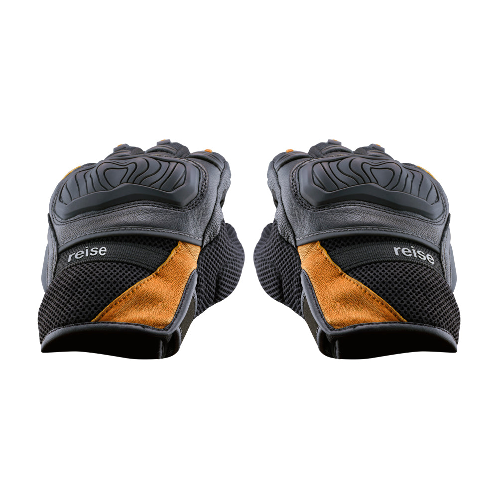 Austra - Urban Motorcycle Riding Gloves (Orange)