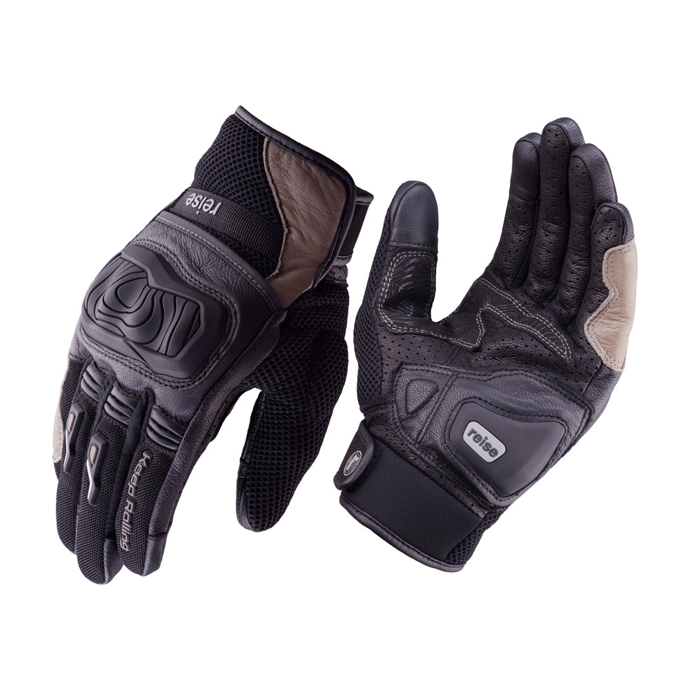 Austra - Urban Motorcycle Riding Gloves (Sand) – ReiseMoto