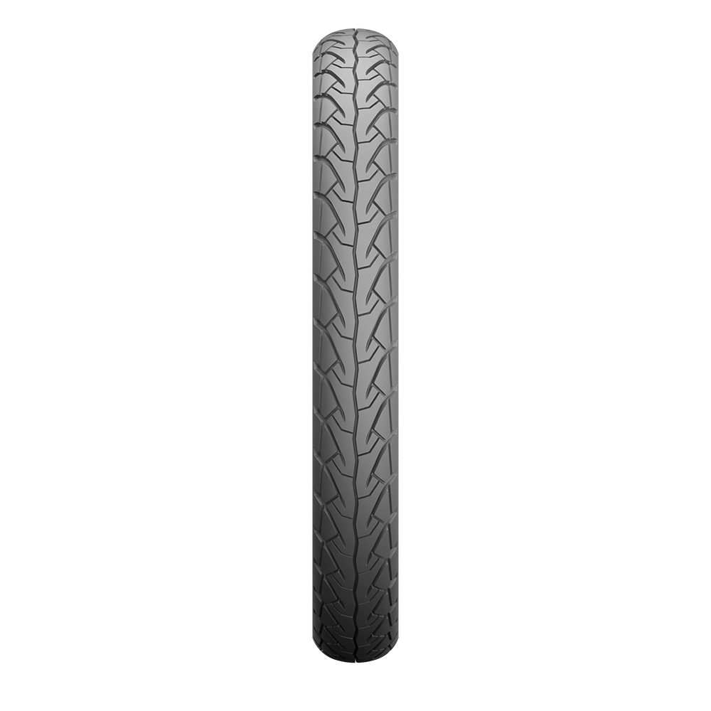 troopR 02 80/100-17 46P Front Tubeless Tyre