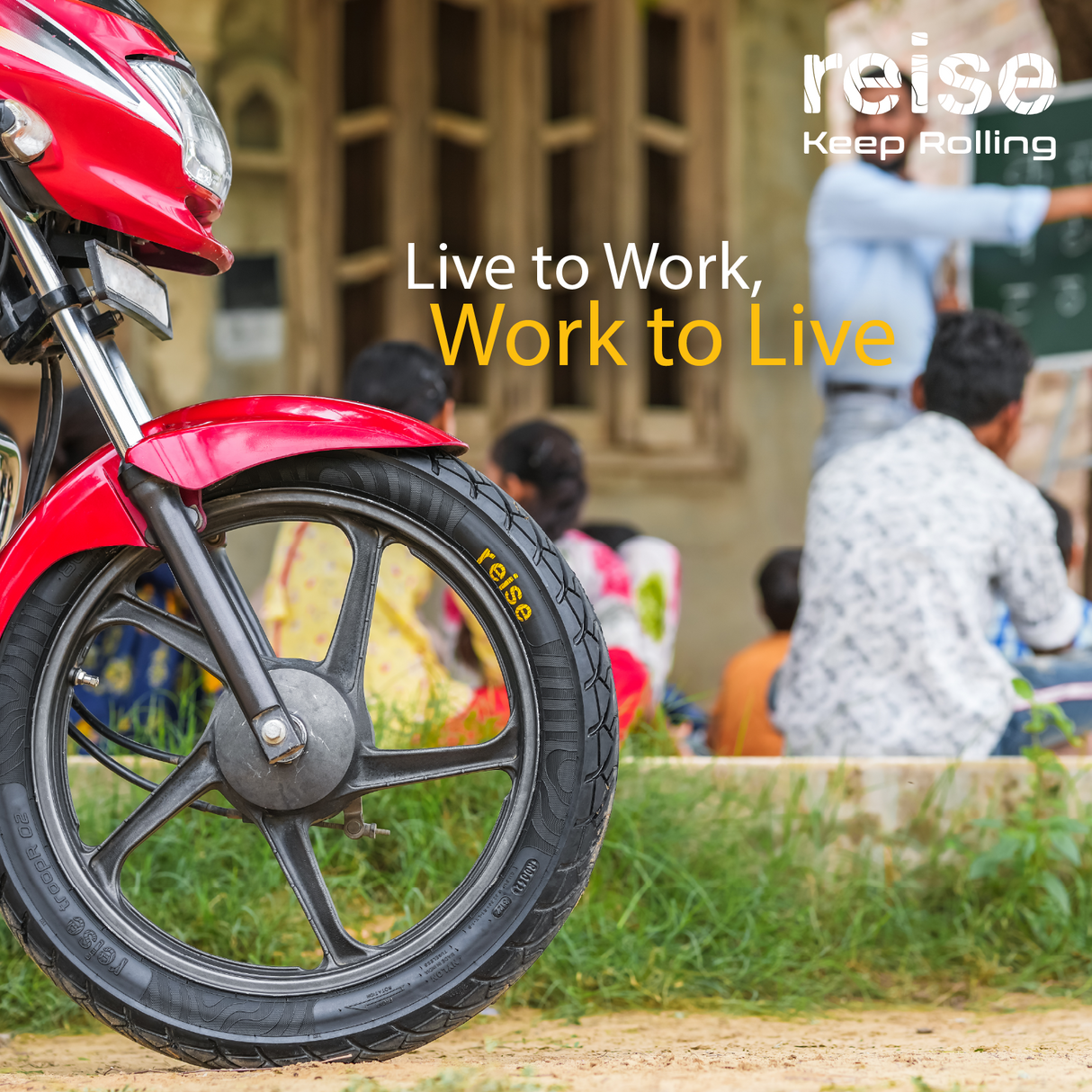 troopR 03 3.00-17 50P Rear Tubeless Tyre