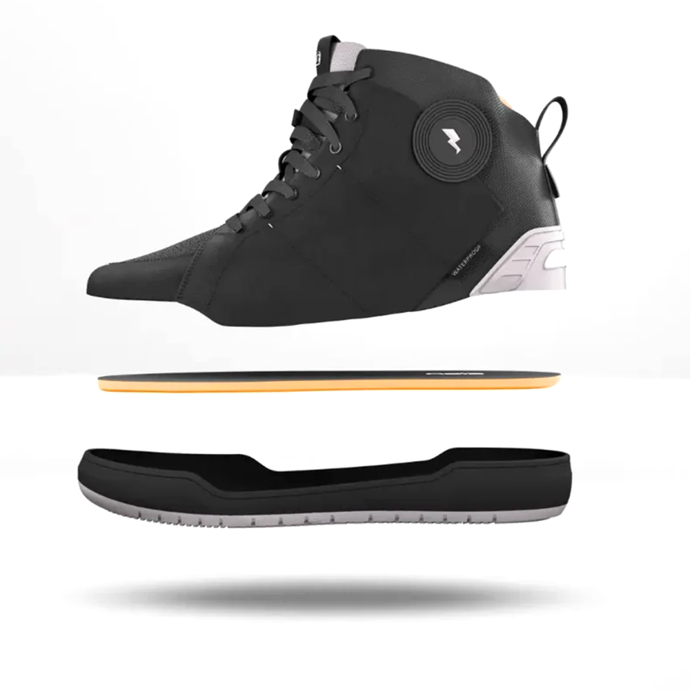 Scout D3O & Waterproof Riding Boots - Grey