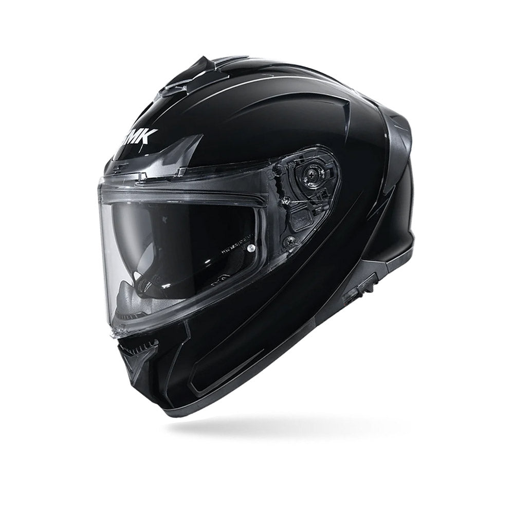Typhoon Solid - Motorcycle Riding Helmet (Gloss Black)