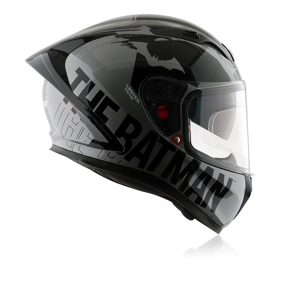 Street DC Batman - Motorcycle Riding Helmet (Anthracite/Black)