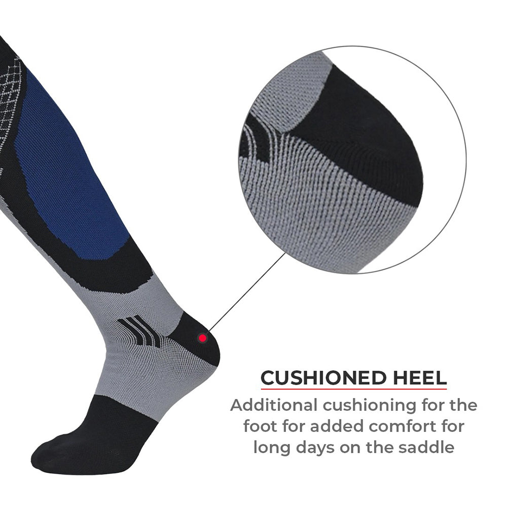 Randy Sun - Knee High Waterproof Socks (Grey)