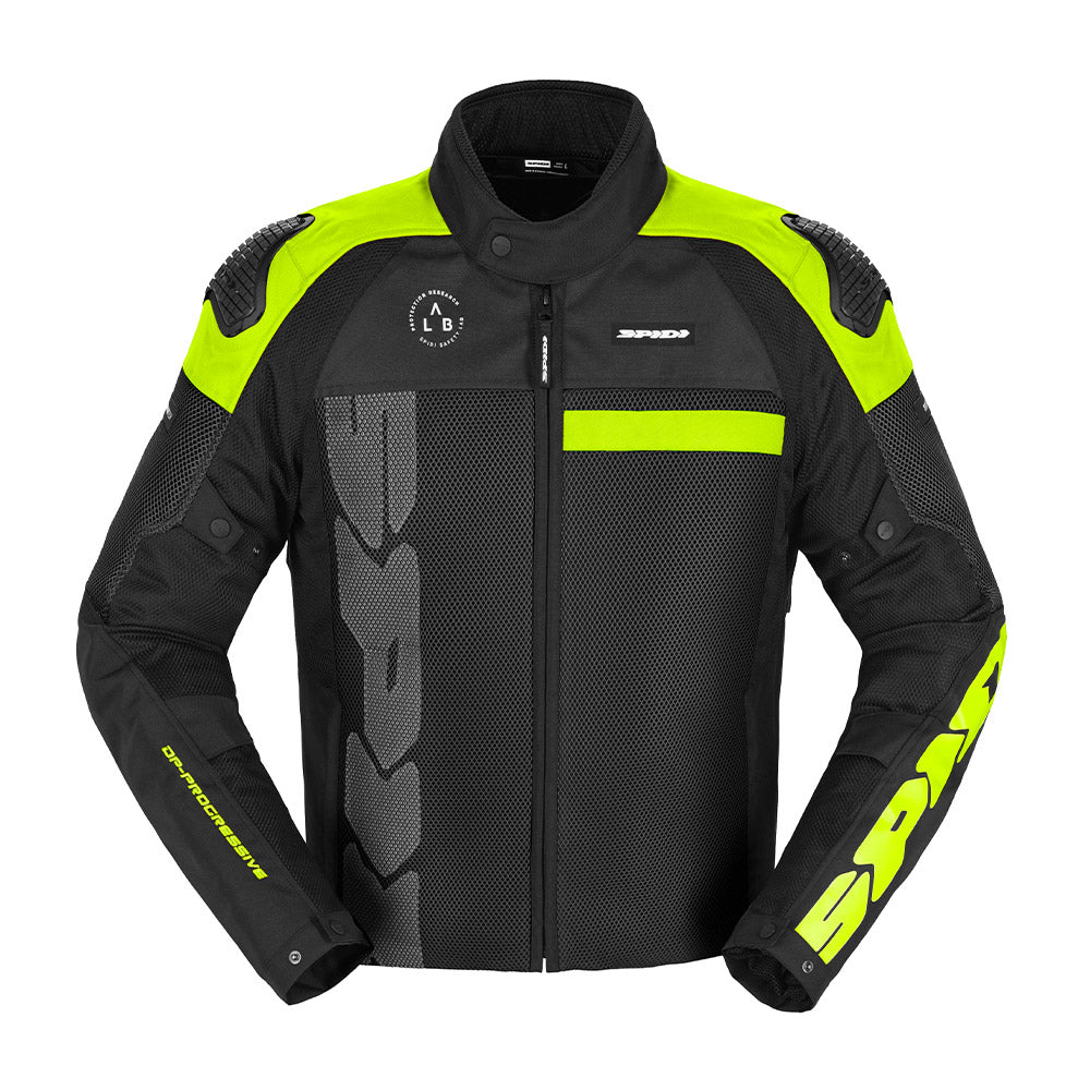 Progressive Net Windout Jacket - Black/Yellow