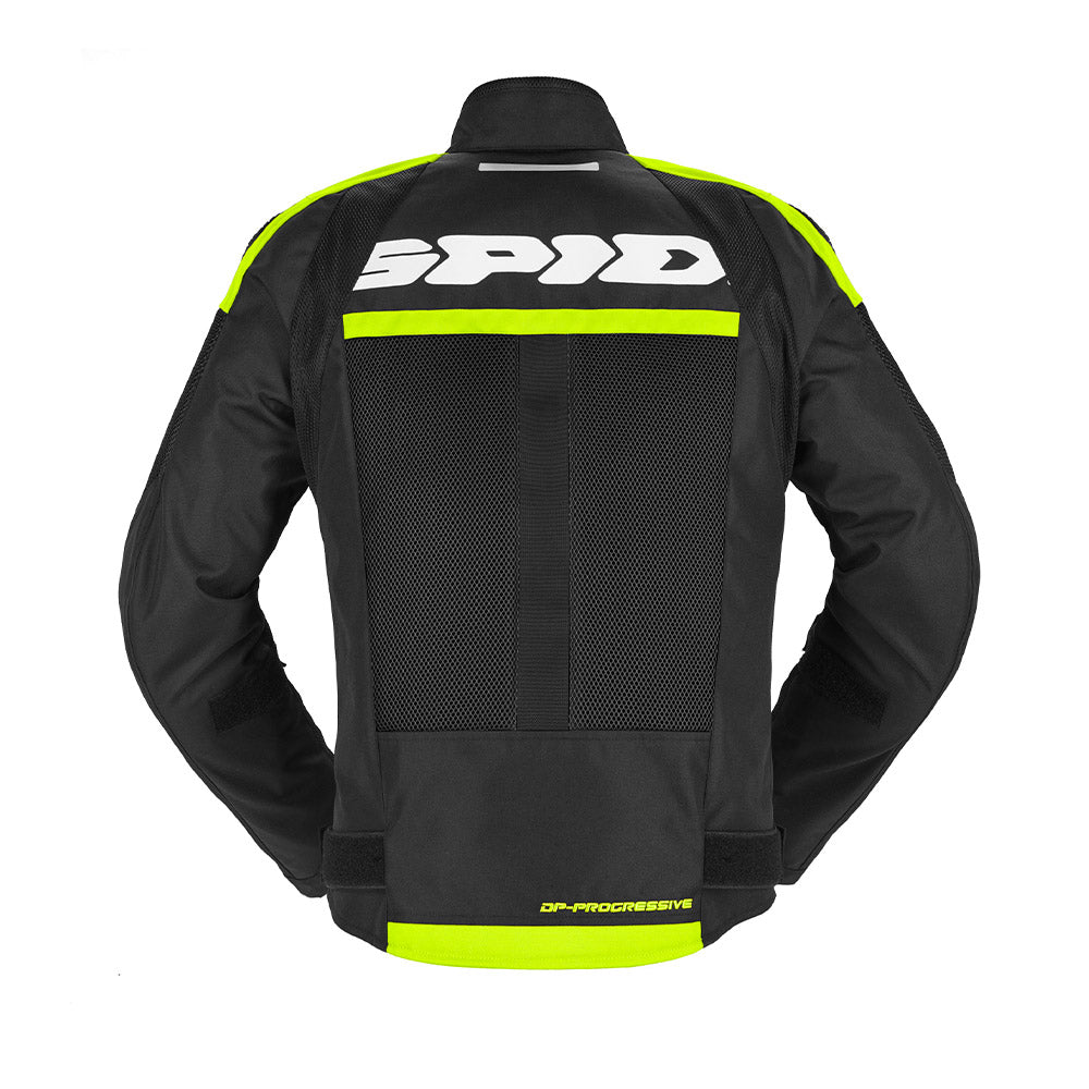 Progressive Net Windout Jacket - Black/Yellow