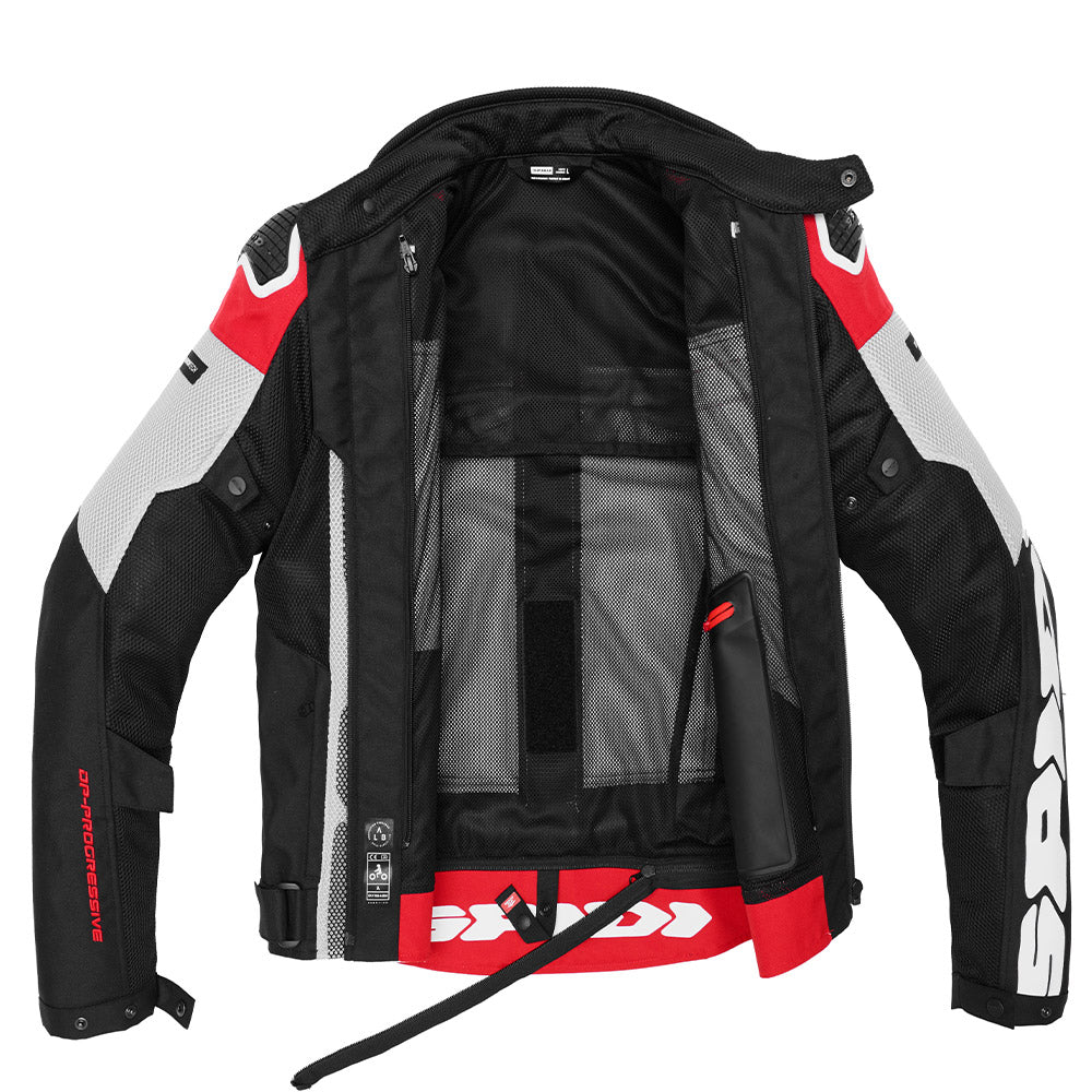 Progressive Net Windout Jacket - Red
