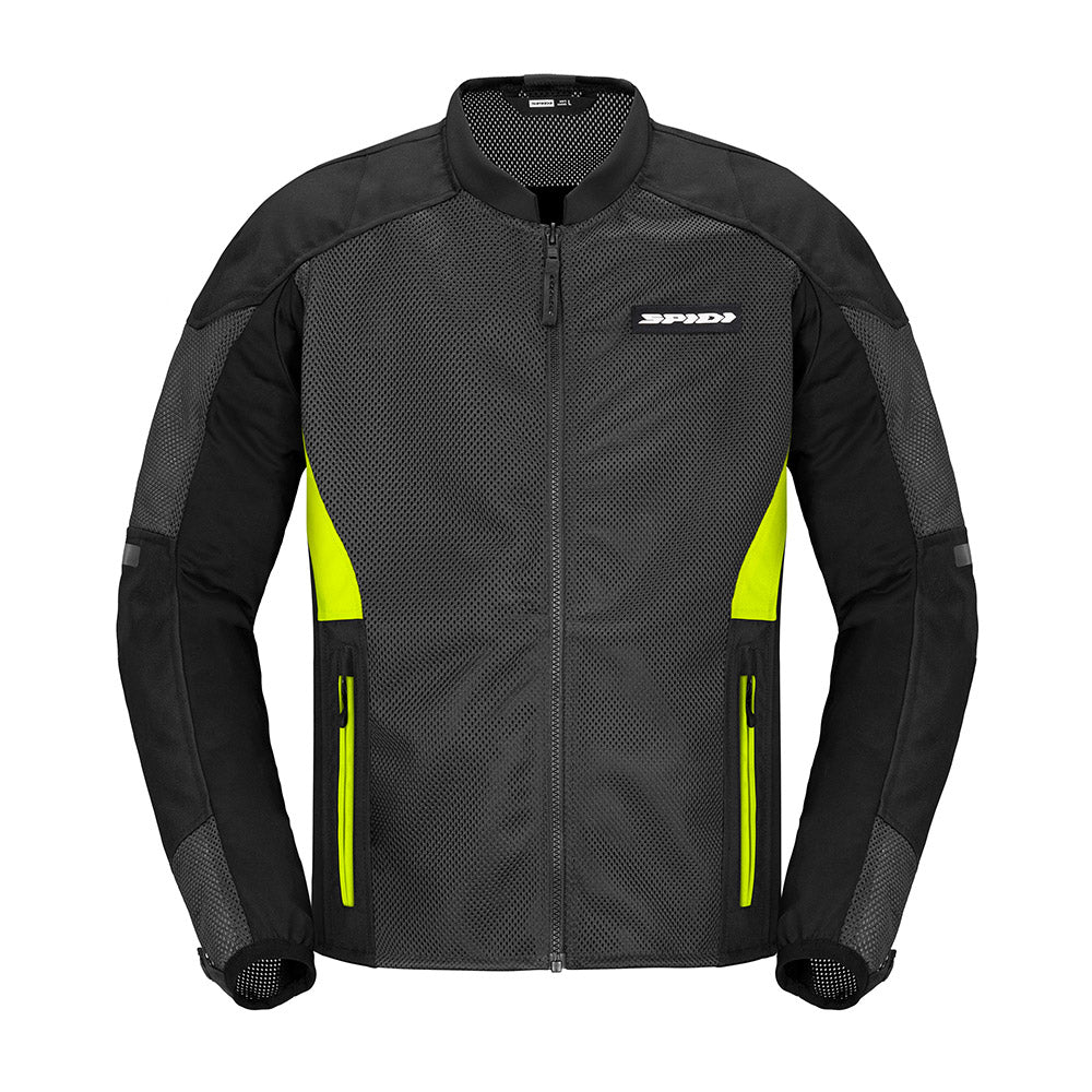 Super Net Jacket - Black Yellow