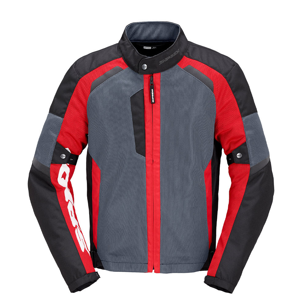 Spidi Tek-Net Red Mesh Jacket for Summer Rides – Reise Moto