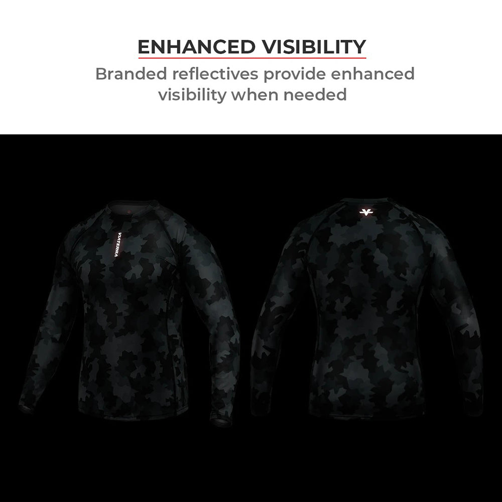 2nd Skin Base Layer Top - Star Print