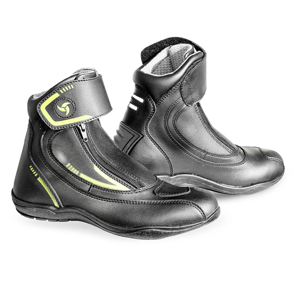 Tourer Motorcycle Boots - Hi-Viz