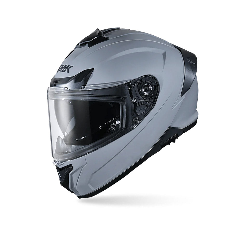 SMK Typhoon Solid Matt Nardo Grey Helmet – ReiseMoto