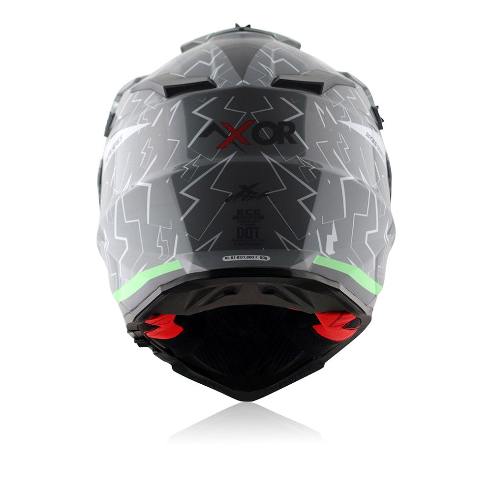 X-Cross Flash Dual Visor - Cool Grey Green