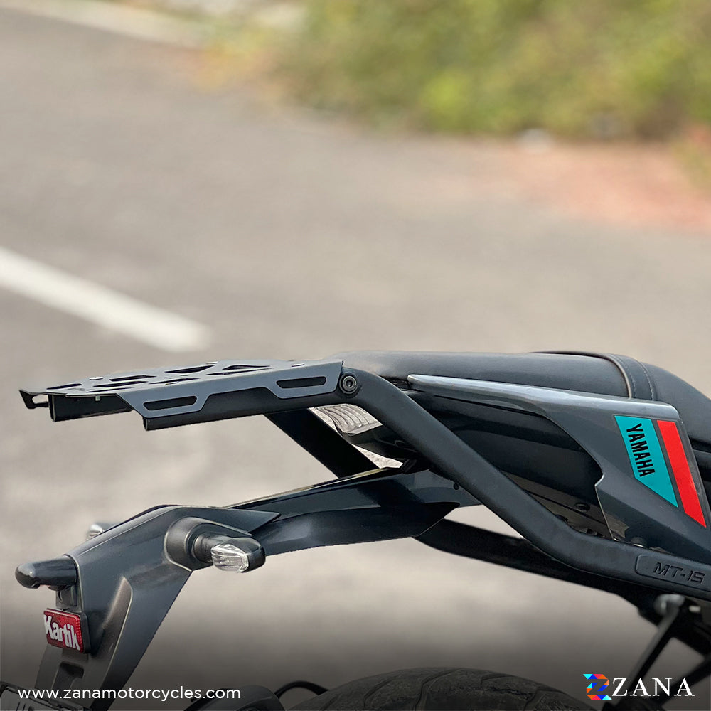 TOP RACK WITH PLATE FOR YAMAHA MT 15