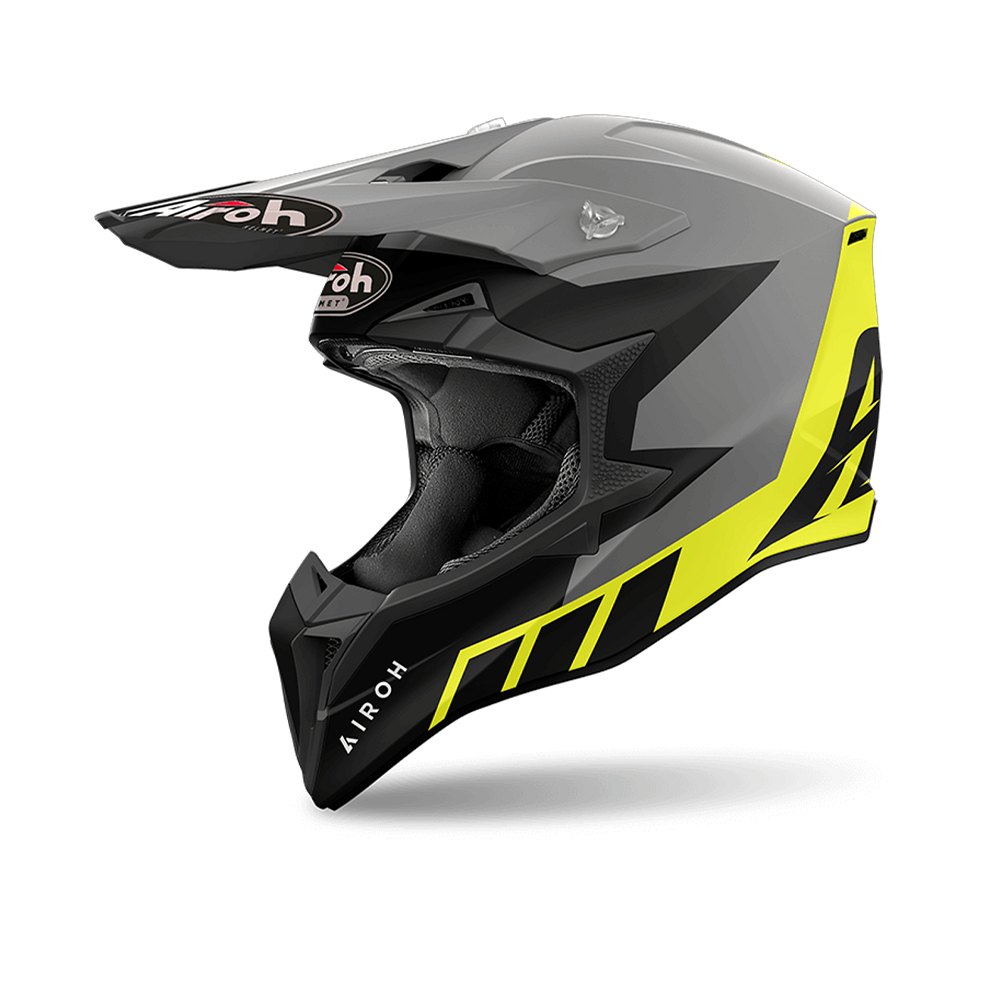 Wraaap Reloaded - Off Road Riding Helmet (Yellow Matt)
