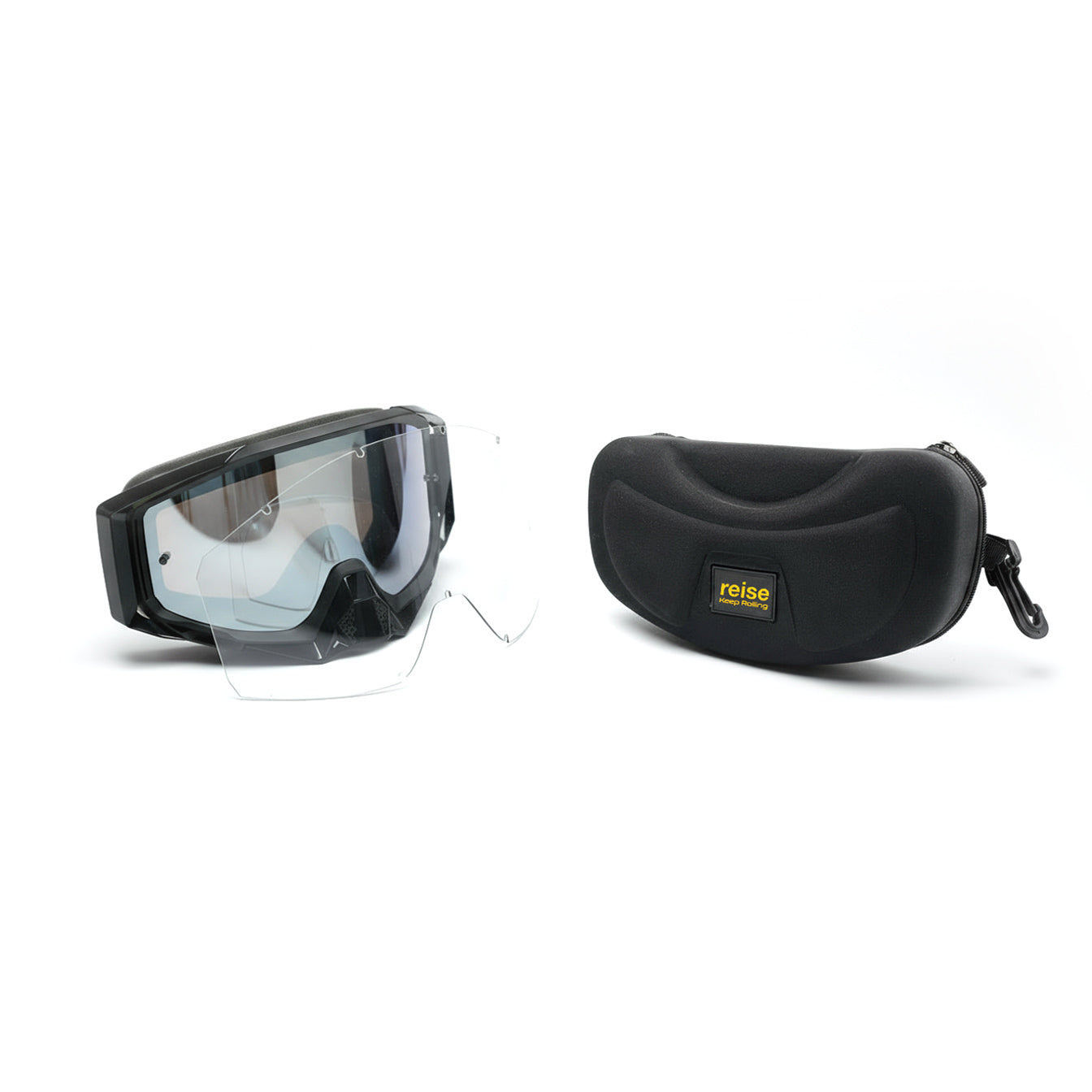 Revver - MX Goggles with UV Protection (Green)