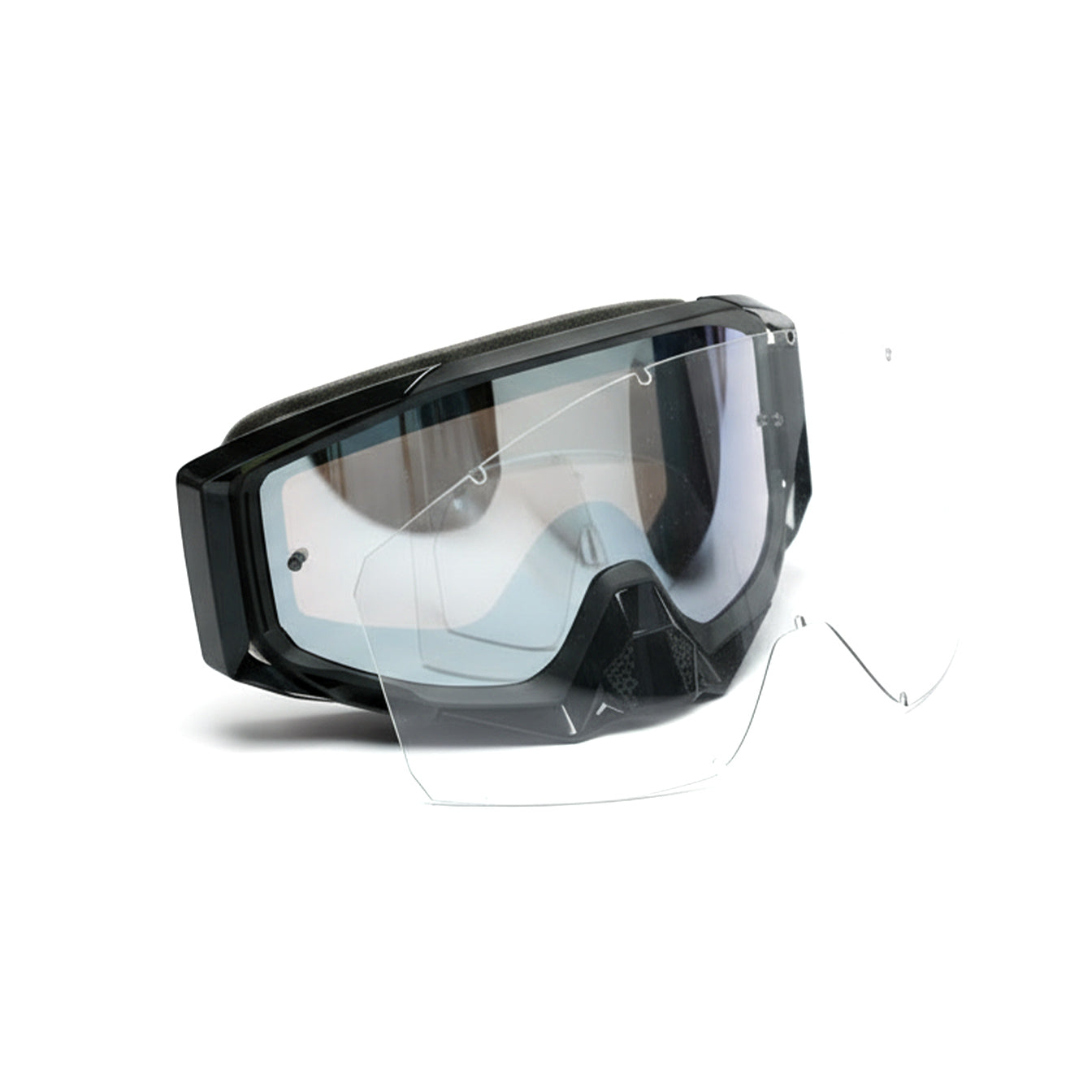 Revver - MX Goggles with UV Protection (Green)