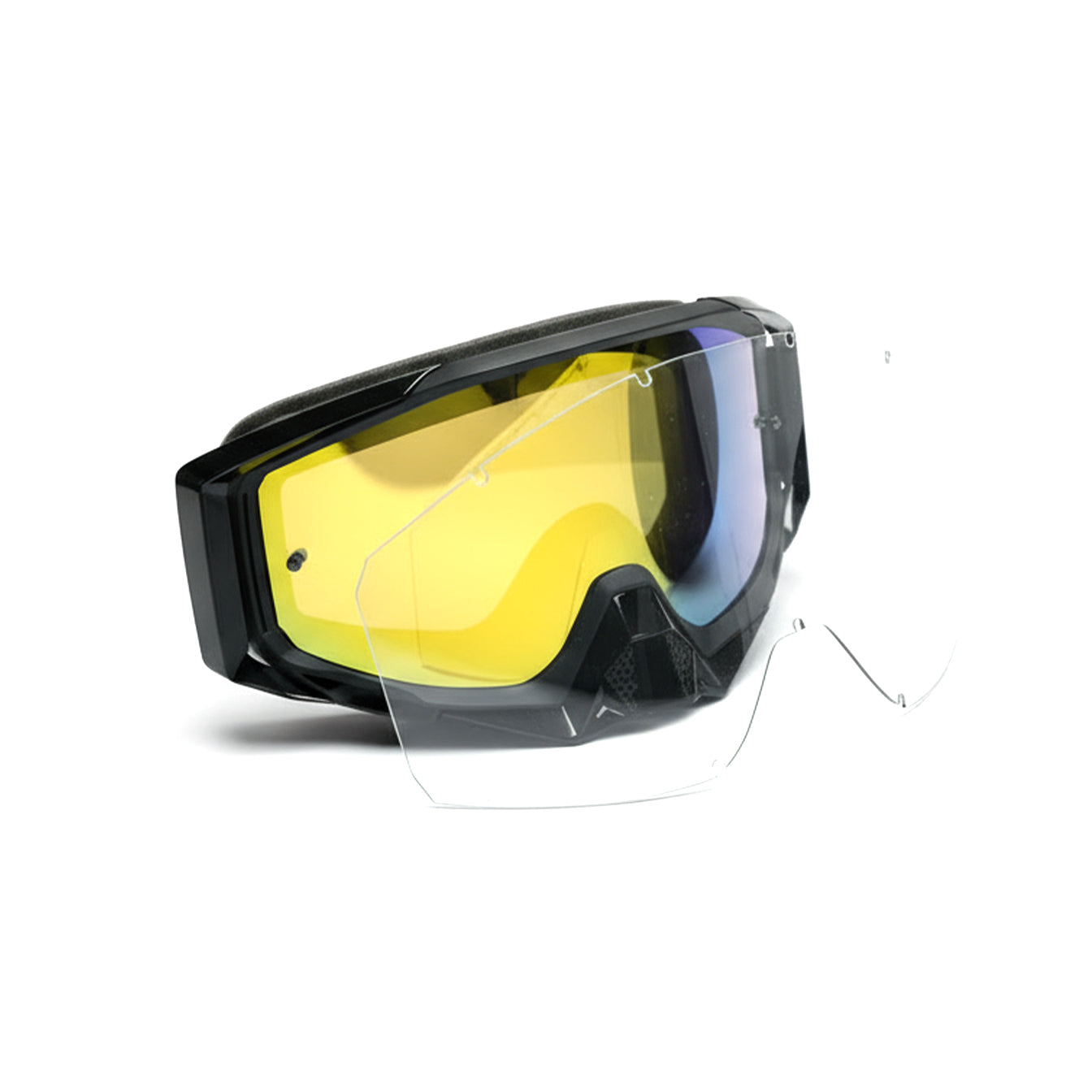 Revver MX Goggles - Yellow